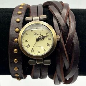 Brown Wrap Bade Watch